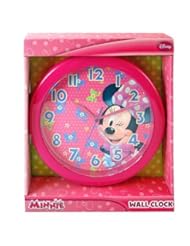 Home: Minnie Mouse Bow-tique Wall Clock - Minnie Mouse