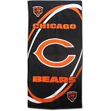 CHICAGO BEARS 100% Cotton Full Size 30 by 60 BEACH / BATH TOWEL