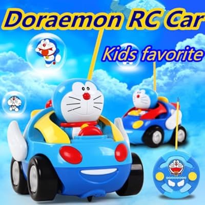 Rc Car Race Doraemon Figure Remote Control 1 Scale Kids Toy Racing Baby Set hot