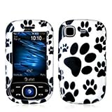 Dog Paw Design Crystal Hard Skin Case Cover for Samsung Strive A687 Phone N ....