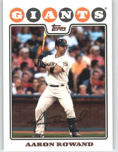 2008 Topps #655 Aaron Rowand - San Francisco Giants (Baseball Cards)