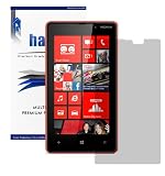 Halo Screen Protector Film High Definition (HD) Clear (Invisible) for AT&T Nokia Lumia 820- Premium Japanese Screen Protectors