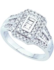 0.77CTW DIAMOND INVISIBLE RING