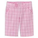 Girls' Cherokee  Plaid Bermuda Shorts - Pink