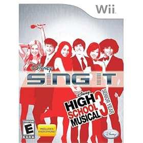 Disney Sing It: High School Musical 3 Senior Year Microphone Bundle - Wii by Disney