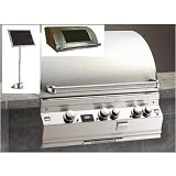 Fire Magic Gas Grills Echelon E660i Propane Gas Built-In Grill W/ One Infrared Burner And Magic View Window