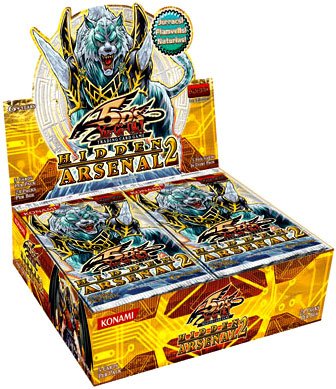 YuGiOh 5Ds Hidden Arsenal 2 Booster Box 24 Packs