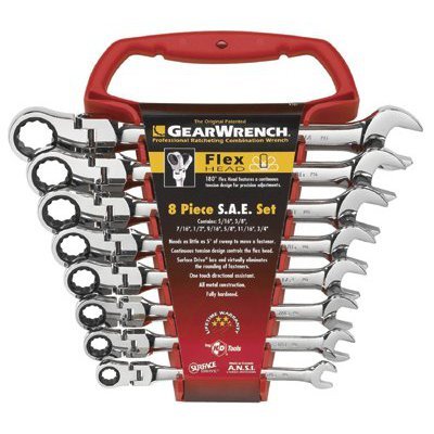 8 Pc. Flexible Combination Ratcheting Wrench Sets - 8 Pc. Flexible Combination Ratcheting Wrench Sets(sold individuall)