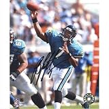 Byron Leftwich Autographed/Hand Signed Jacksonville Jaguars (Teal Jersey) 8x10 Photo
