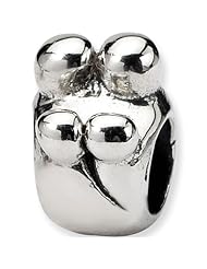 Reflection Beads Silver Family of Four Family Bead