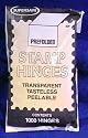 Supersafe Folded Stamp Hinges Pack of 1,000