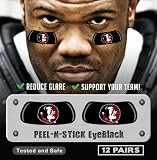 Florida State Seminoles Eye Black (24 Strips)