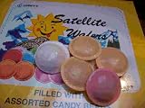 Candy Satelite Wafers. 240 pc box