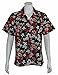 Sale: Women's Hibiscus Plumeria Floral Hawaiian Camp Shirt Made in Hawaii