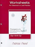 Worksheets to accompany Prealgebra & Introductory
