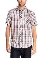 Seventy Seven Camisa Hombre Emb Text Logo (Multicolor)