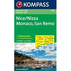 Nizza (Nice) / Monaco / San Remo 1 : 50 000: Wander- und Bikekarte. Carta escursionistica, cicloturistica