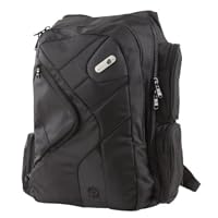 Powerbag Deluxe Back Pack with Battery for Charging Smartphones, Tablets and eReaders, Black (RFAP-0082F)