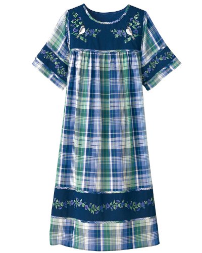 Women's National Embroidered Cotton Dress