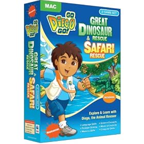 Go Diego Go - Great Dinosaur Rescue and Safari Rescue (Mac)
