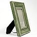 Lawrence Frames Weathered Decorative Picture Frame, 4 by 6-Inch, Green