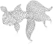 金魚モチーフ ダイヤモンド 2.000ct ブローチ BR16-00001-G3