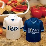 MLB Tampa Bay Rays Gameday Ceramic Salt & Pepper Shakers