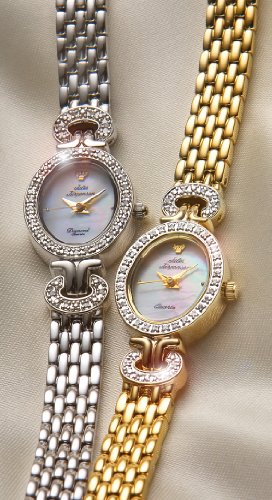 Women’s Jules Jurgensen 42 – diamond Watch Gold – tone