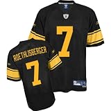 Reebok Pittsburgh Steelers Ben Roethlisberger Premier Alternate Jersey Extra Large