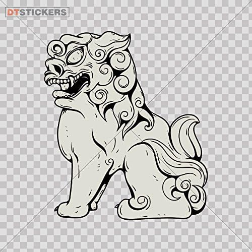 Decoration Vinyl Sticker Vinyl Lion Laptop Not Decoration Motorbike sculpture glow locations render (24 X 20,7 Inches) Fully Waterproof Printed vinyl sticker