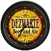 DEZWARTE 'S Beer and Ale Cascading Pub Wall Clock