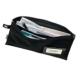 UPC 849838048231 product image for 12 in. Black Document Bag | upcitemdb.com