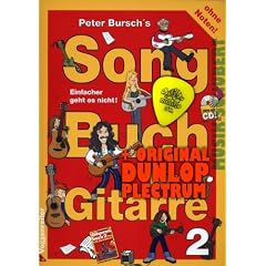 Peter Bursch's Songbuch f�r Gitarre Band 2 (+CD) inkl. Plektrum. Einfacher geht es nicht! mit Songs von Rolling Stones, Limp Bizkit, Jonny Cash und anderen (Peter Bursch Gitarrenbuch) (Taschenbuch) (Noten/Sheetmusic)