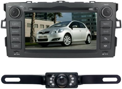 Tyso For Toyota Auris (2007-2011) 7" CAR DVD Player GPS Navigation Navi Rear Camera iPod Bluetooth TV Radio FM Free Map CD8928R