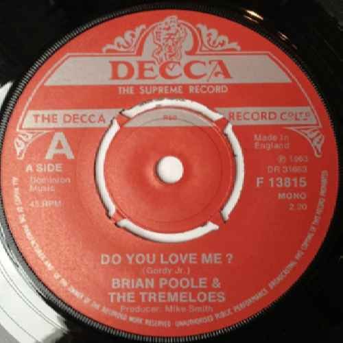 Brian Poole & The Tremeloes - Do You Love Me - Zortam Music