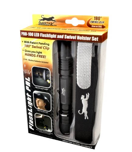  Flashlight PAL PRO-100 Flashlight & Holster Set 