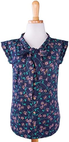 Mata Traders Women's Tied and True Top Medium Floral