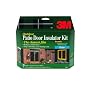 3M 2174W Outdoor Patio Door Insulator Kit with Tape Dispenser