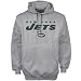 Apparel : New York Jets Ash Critical Victory Hoody Sweatshirt
