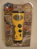 GPX AM/FM Flashlight Radio
