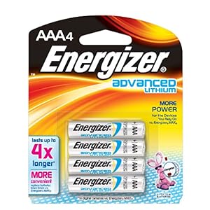 Energizer Advanced Lithium Batteries AA Size 8-Count