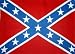 Confederate Flag Fleece Throw Blanket Rebel 60