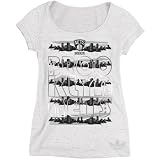 Brooklyn Nets adidas Women's Primary Logo Scoop Neck Burnout T-Shirt