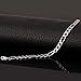 U7 Jewelry Men Necklace 18K Gold Plated/Black Gun/Stainless Steel Figaro Chain,5mm-12mm,18