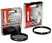 Opteka 58mm High Definition² Circular Polarizing + UV (0) Ultra Violet Haze Multi-Coated Glass Filter Kit