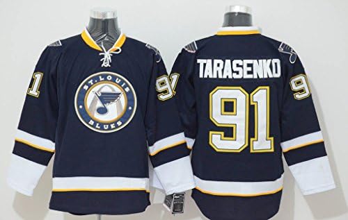 Men's Vladimir Tarasenko #91 Hockey Jersey Dark Blue M