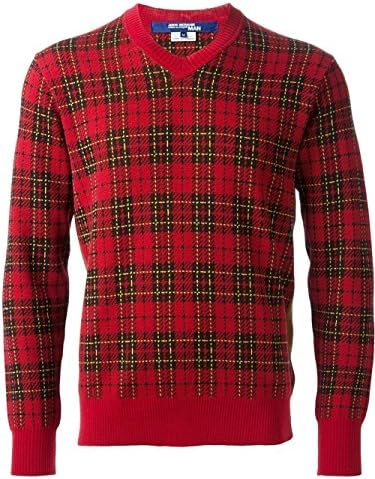 Junya Watanabe Men's Comme Des Garcons Tartan Sweater, M
