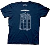 Doctor Who Linear Tardis Dr. Blue T-Shirt Tee