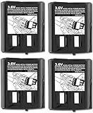 Replacement Battery for Motorola 53617 / KEBT-086 / FRS-010 / 3XCAAA / KEBT-086-B (4-Pack, Bulk Packaging)