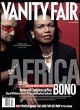 Vanity Fair July 2007 Africa Issue, Rice/Bono Cover